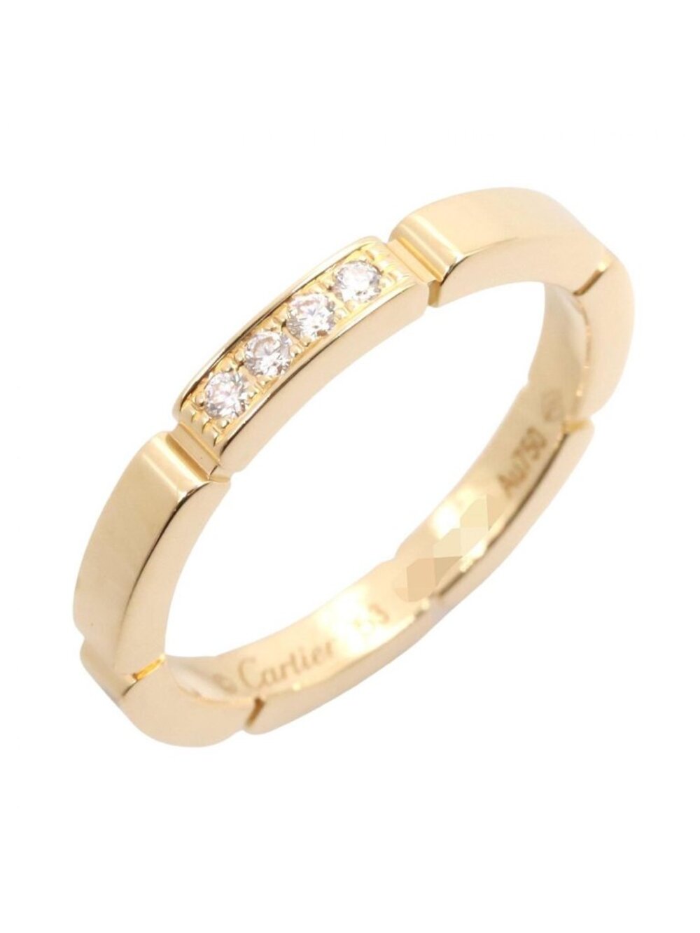 Cartier Ring Maillon Panthere 18k Diamond